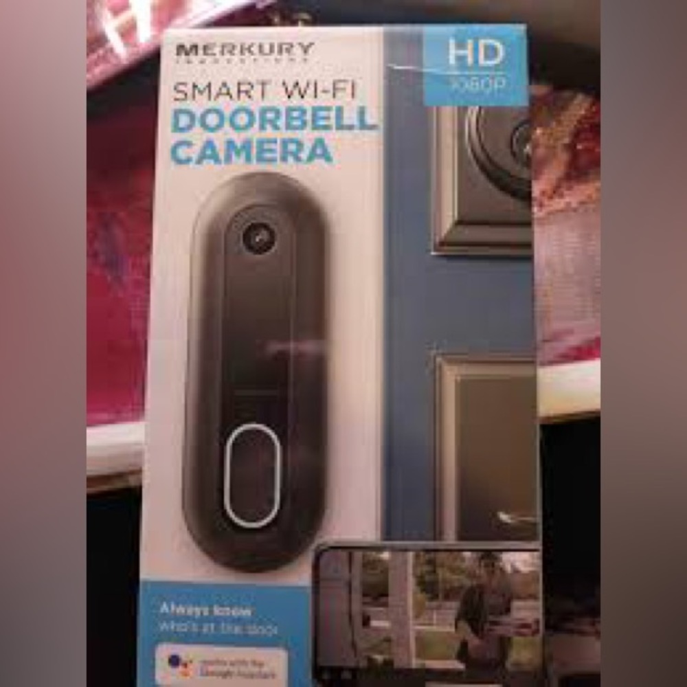 BRAND NEW SEALED Wifi Doorbell Camera by Merkury